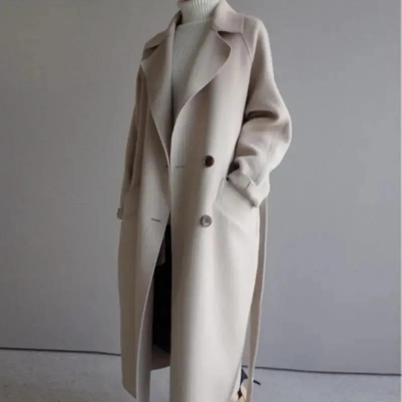 Janna | Luxurious Everyday Wool Blend Coat for Effortless Style and Comfort