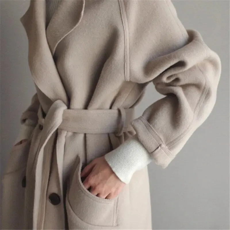 Janna | Luxurious Everyday Wool Blend Coat for Effortless Style and Comfort