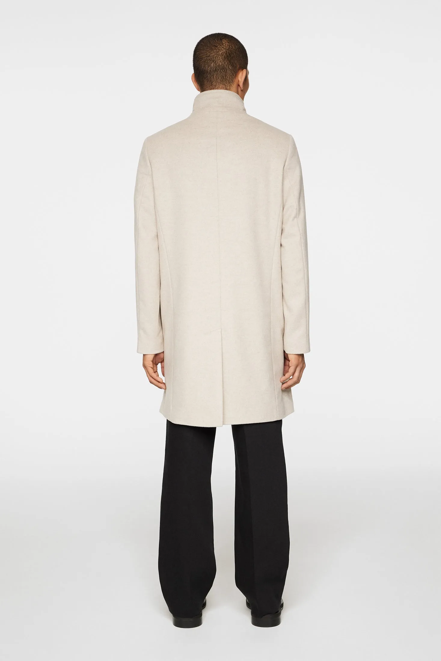 Jesse Melton Cashmere coat / Moonbeam