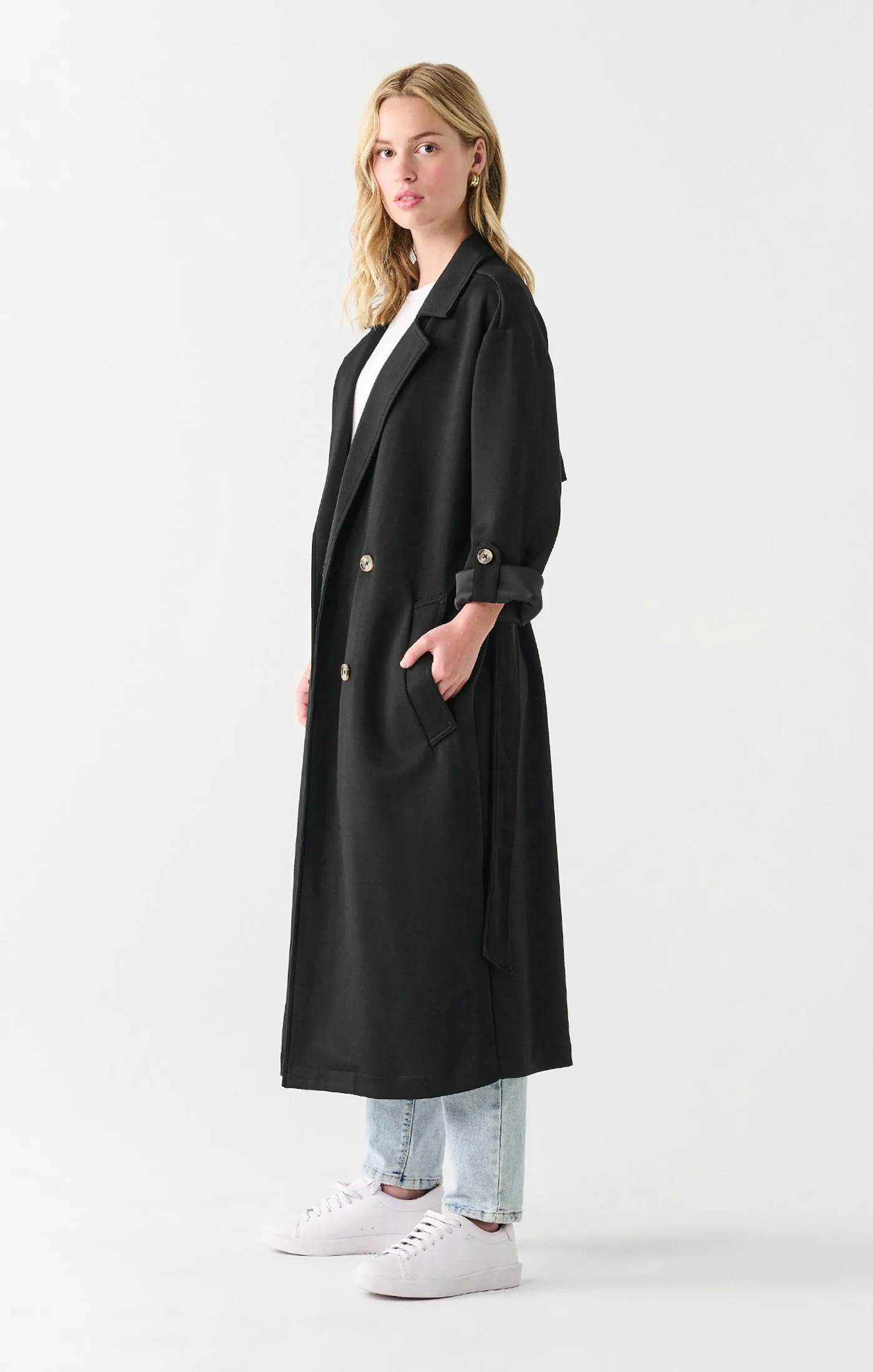 Kerri Knit Trenchcoat