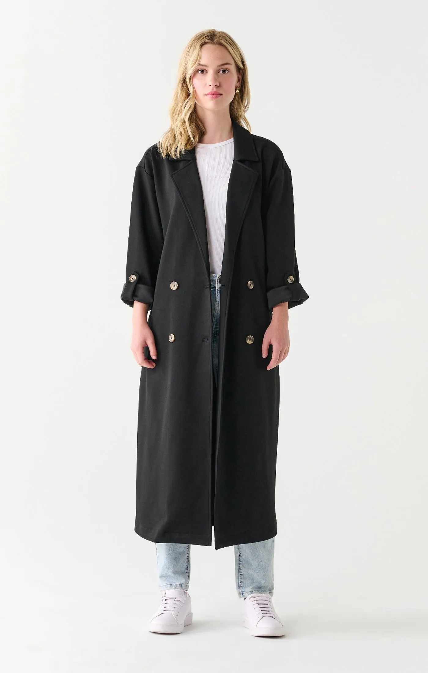 Kerri Knit Trenchcoat