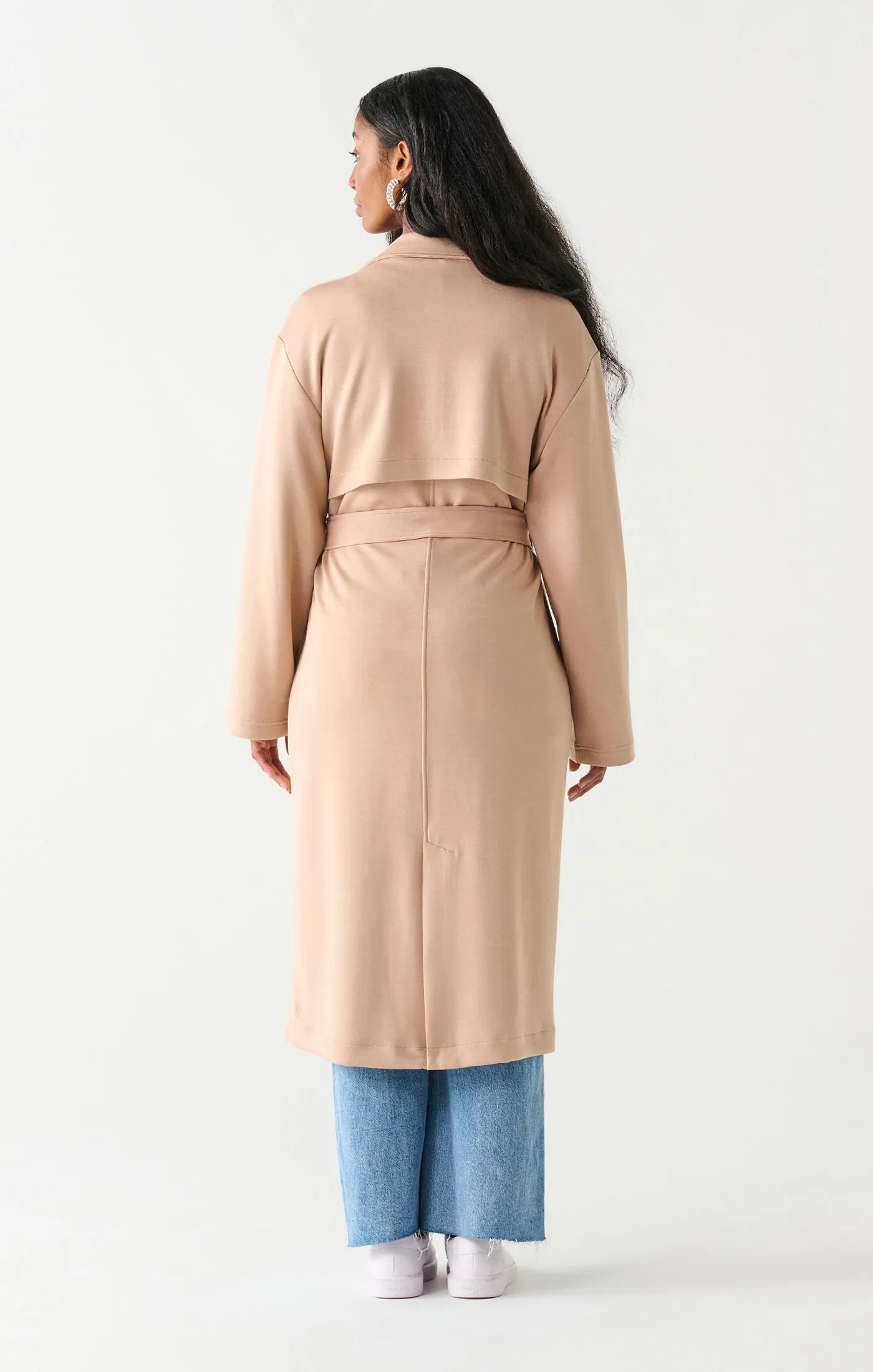 Kerri Knit Trenchcoat