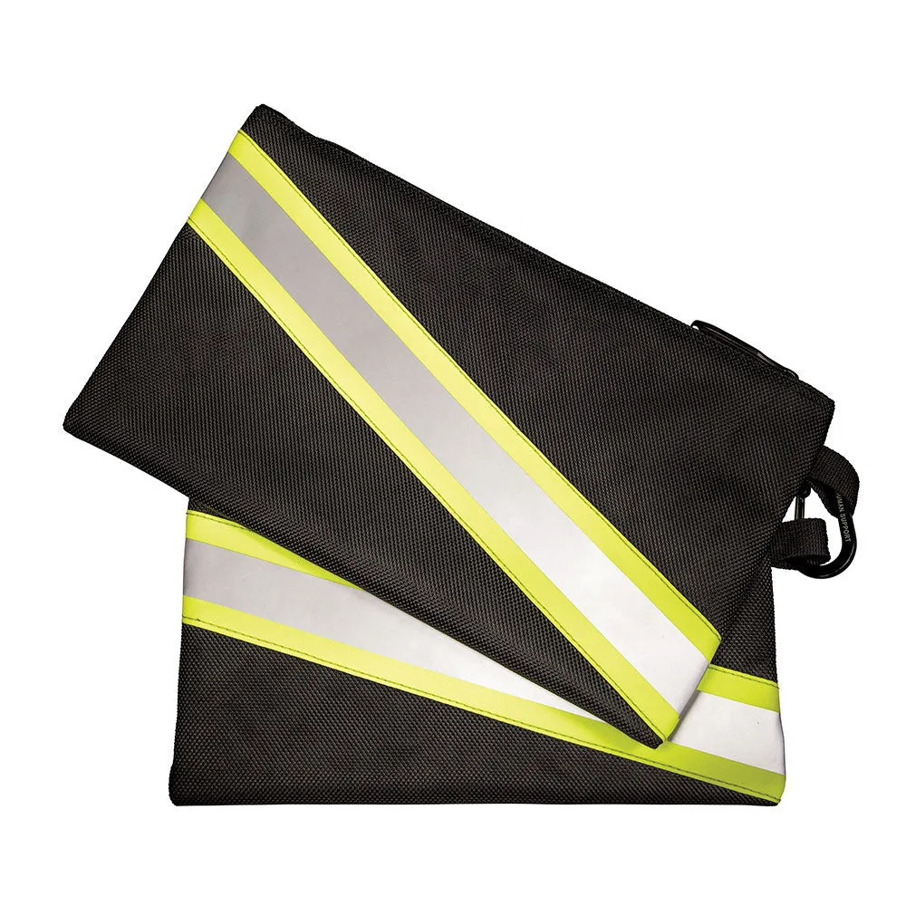 Klein 55599 High Visibility Zipper Bags, 2-Pack