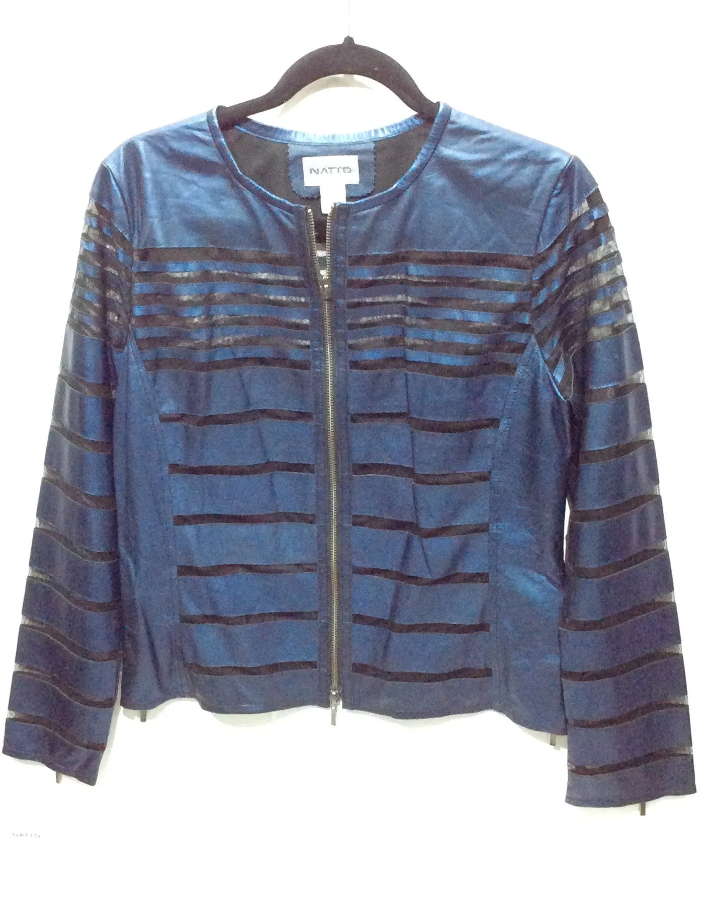 Laser Cut Leather Jacket