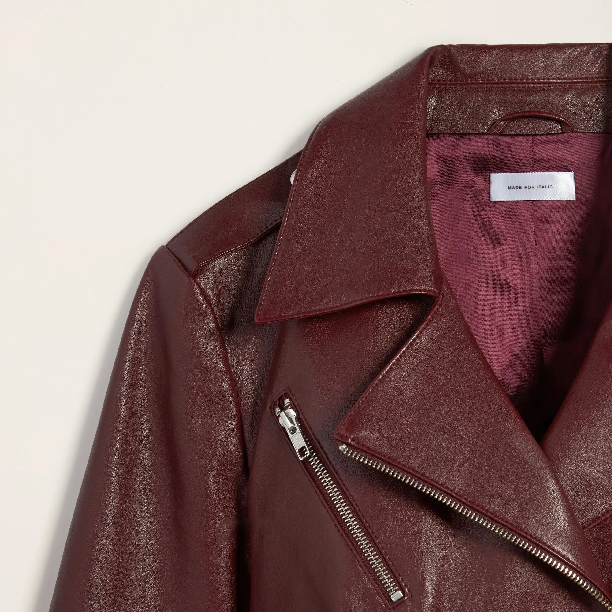 Lou Lightweight Lambskin Leather Jacket