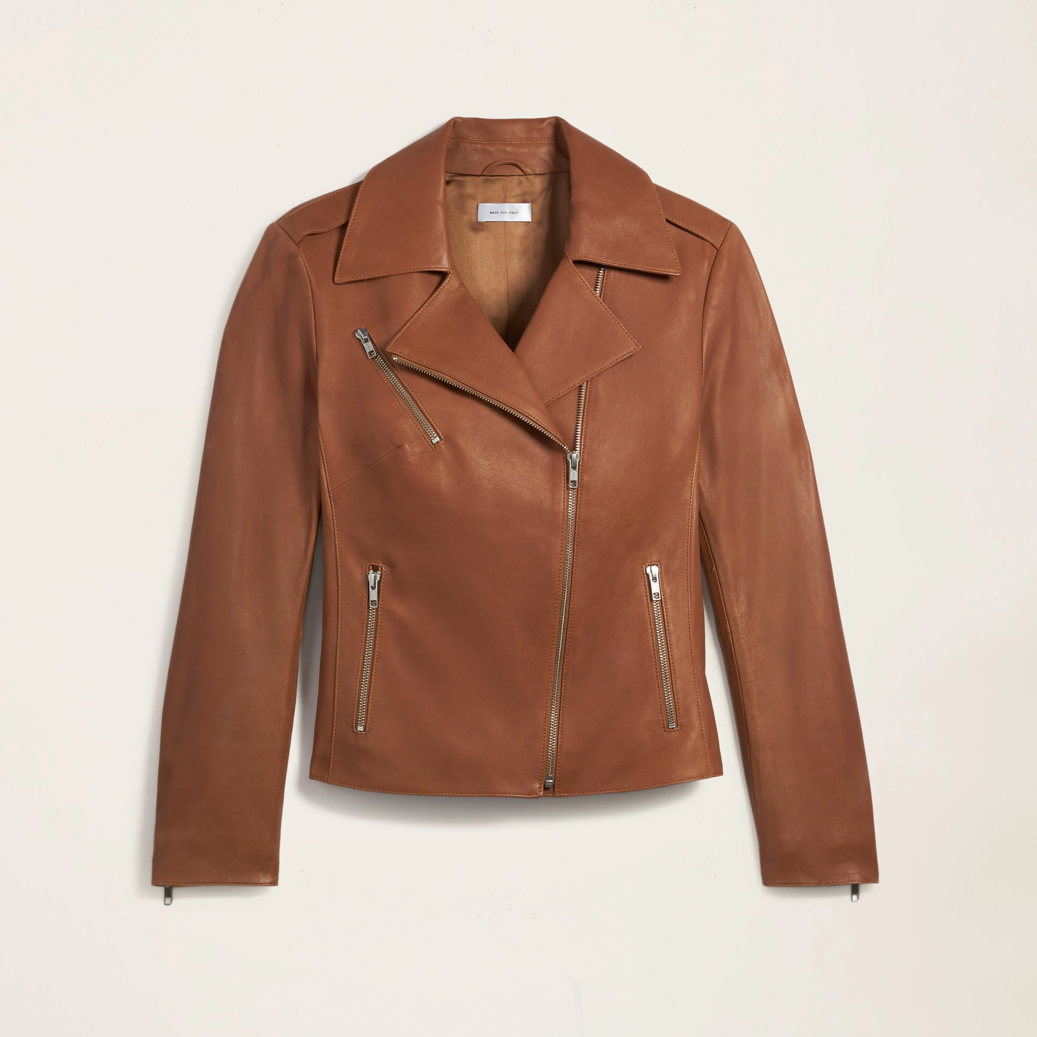 Lou Lightweight Lambskin Leather Jacket