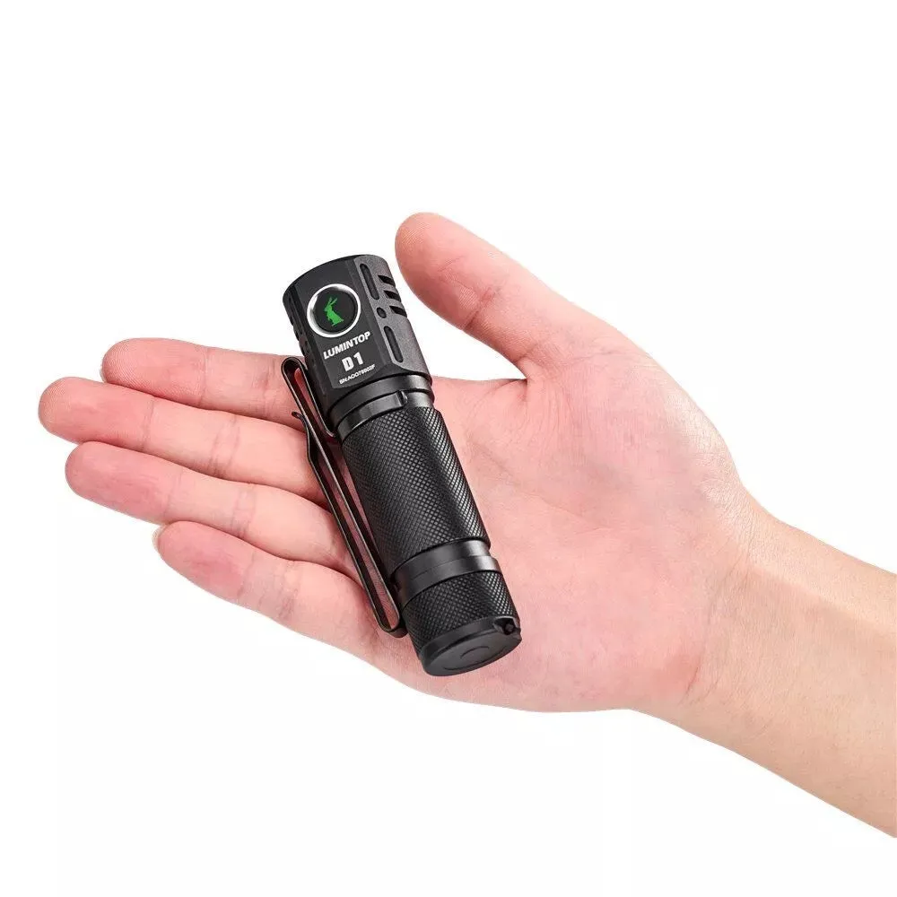 Lumintop D1 2000 Lumen EDC Flashlight 3 * Cree XP-G3 LEDs