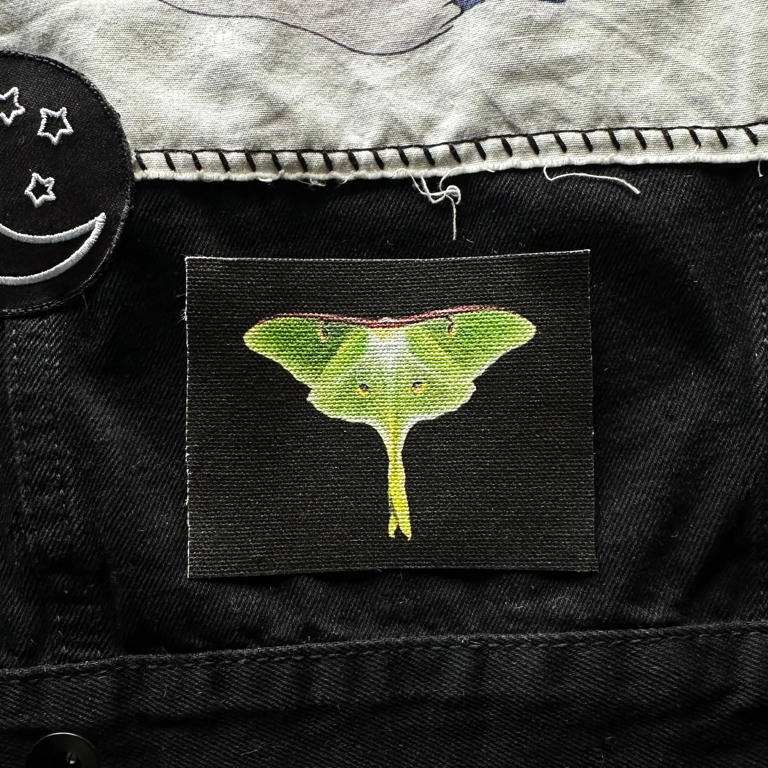 Luna Moth Sew-On Patch