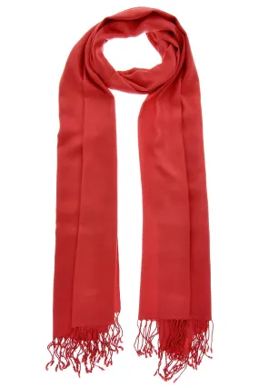 MAYA Viscose Red Fuchsia Woman Scarf