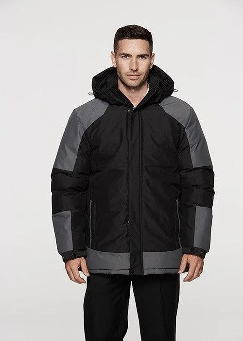 Mens Kingston Outdoor Jacket - Black/Grey