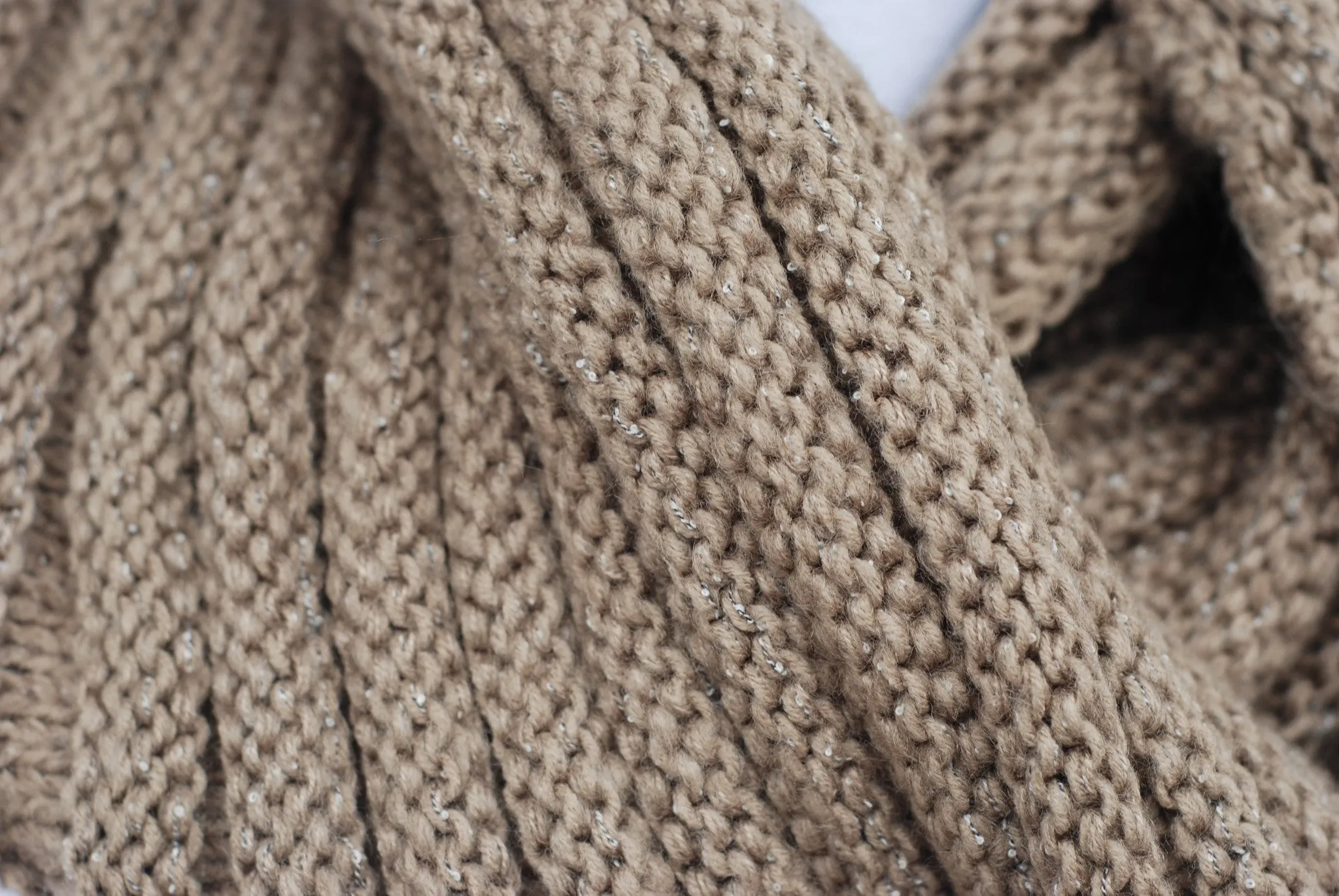 Mocha Infinity Scarf