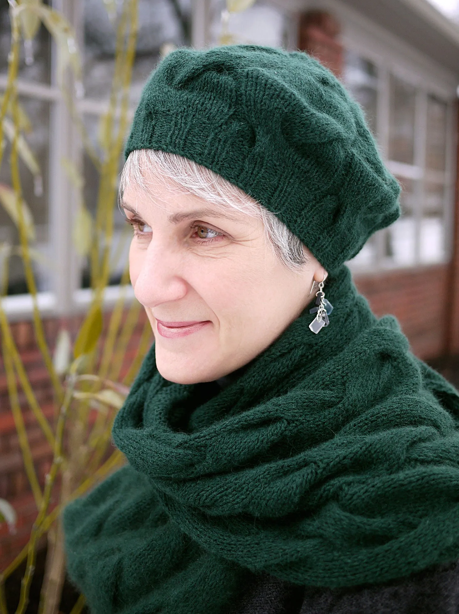 Monkey Bread Hat and Scarf <br/><small>knitting pattern</small>