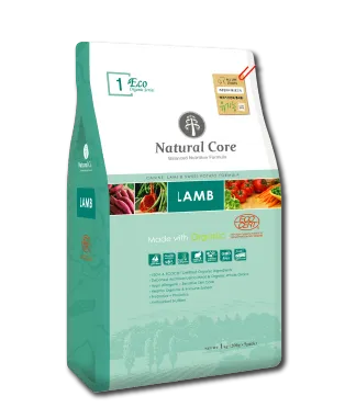 Natural Core ECO1 Organic Lamb & Sweet Potato Formula Dry Dog Food (1kg/7kg)