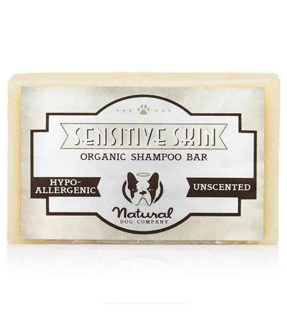 Natural Dog Company Organic Sensitive Skin Shampoo Bar For Dogs