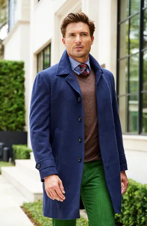 Navy Wool Dream Coat