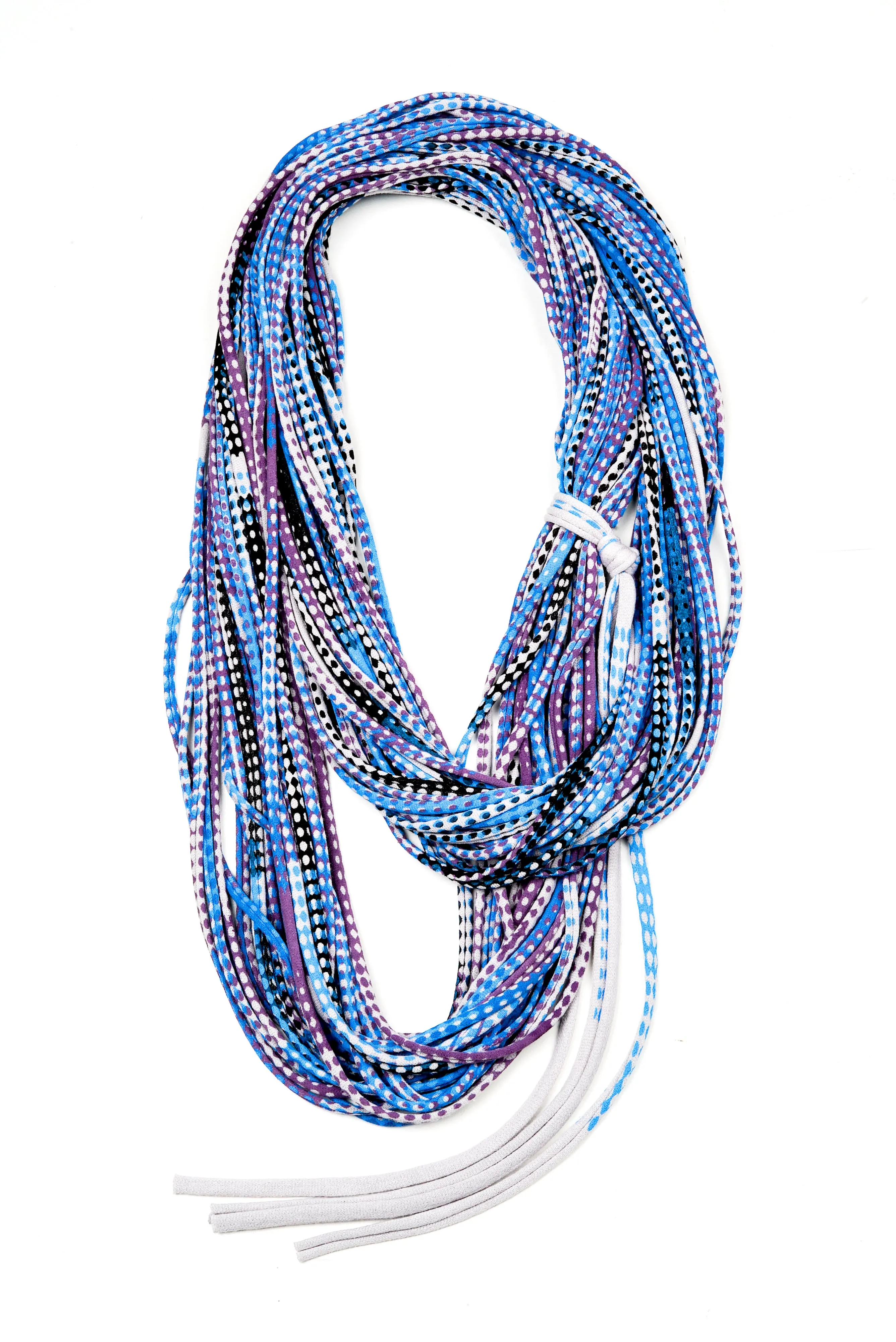 Necklush Infinity Scarf / Blue & Purple / Unisex