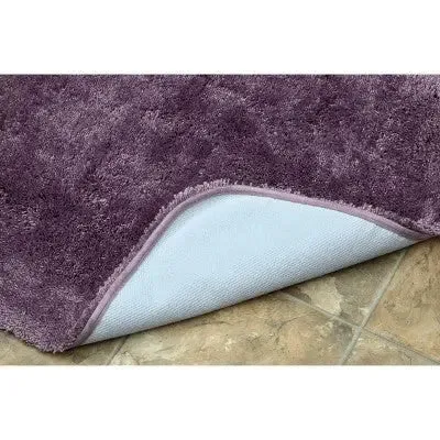 New - 24"x40" Finest Luxury Ultra Plush Washable Nylon Rug Purple - Garland