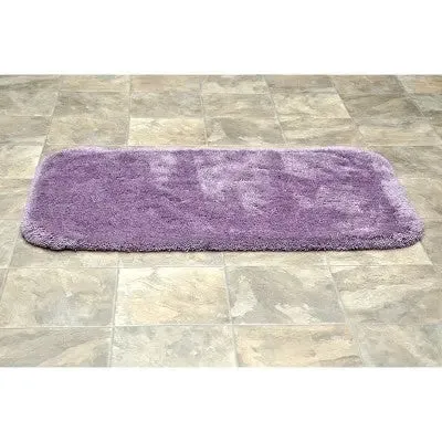 New - 24"x40" Finest Luxury Ultra Plush Washable Nylon Rug Purple - Garland