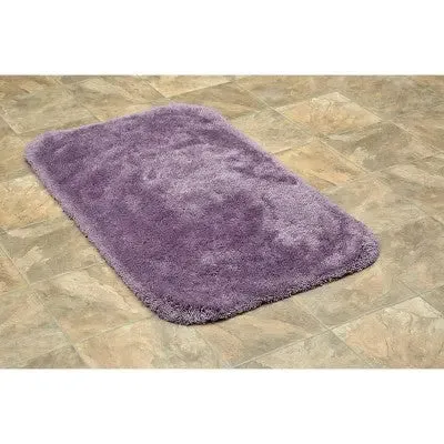 New - 24"x40" Finest Luxury Ultra Plush Washable Nylon Rug Purple - Garland