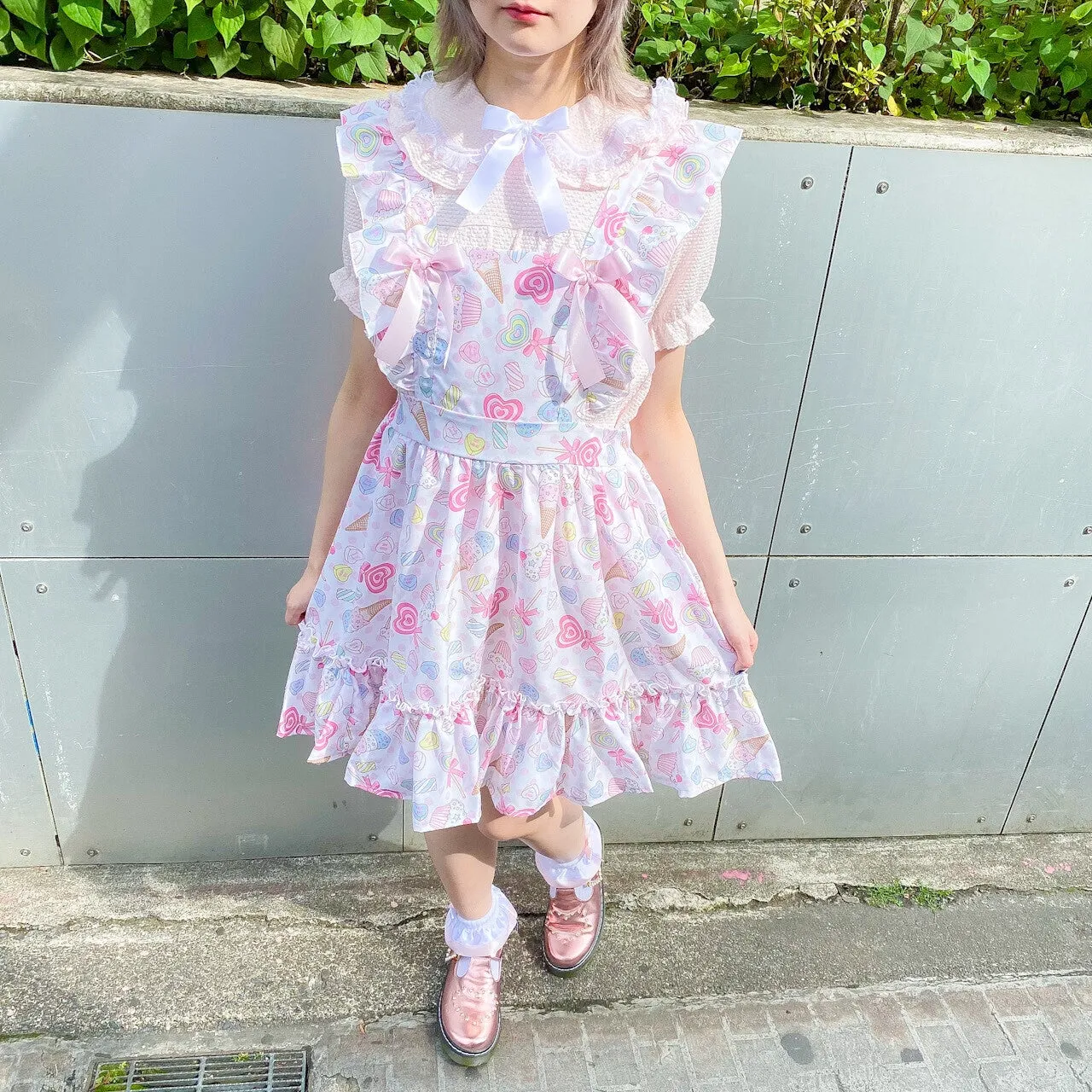 Nile Perch fairy kei "Candy" dress