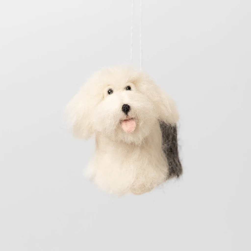 Old English Sheep Dog Ornament