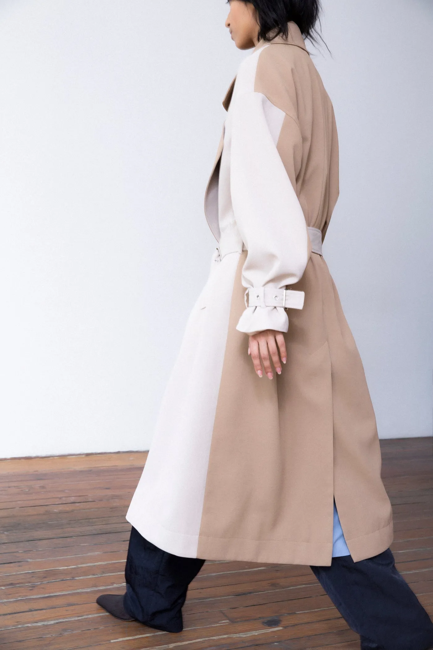 Oversize Trench - Tan / Beige