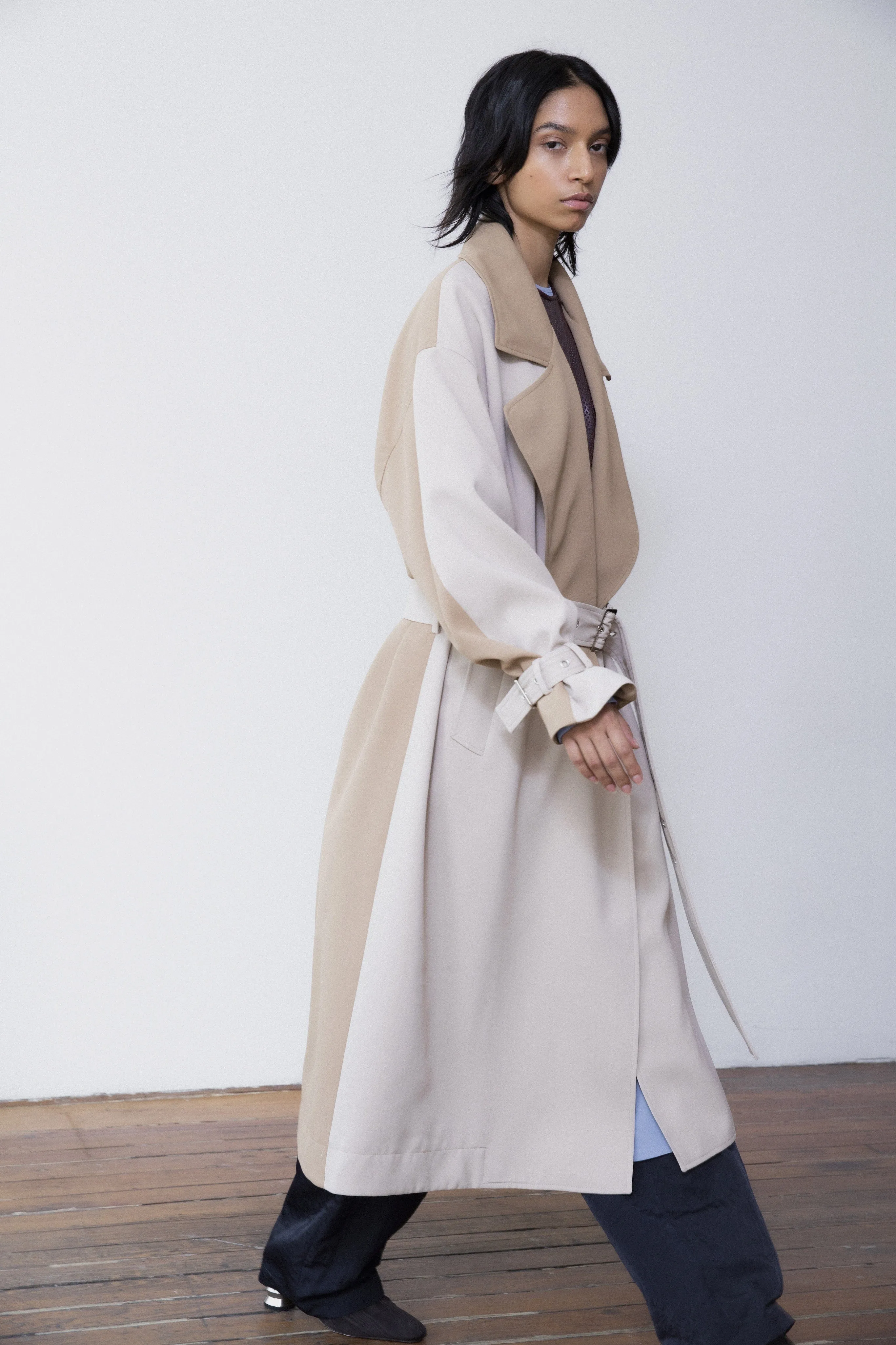 Oversize Trench - Tan / Beige