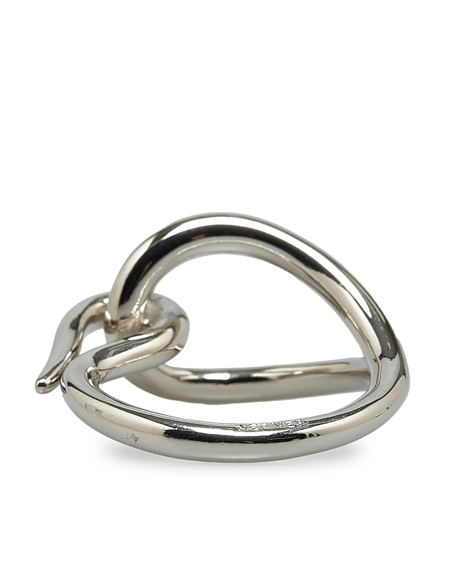 Palladium Plated Jumbo Hook Scarf Ring