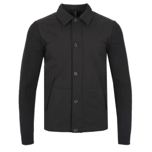 Paul Smith REC Wadding Mixed Media Jacket in Black