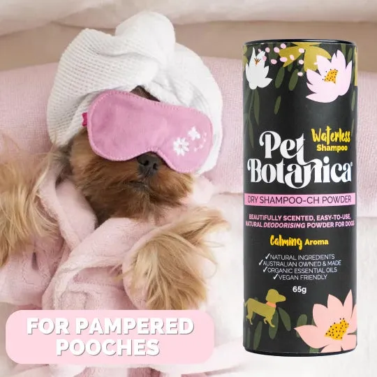 Pet Botanica Dry Shampoo Powder Calming Aroma for Dogs 65g