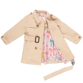 PINK CHICKEN ~ Girls Trudy Trench Coat