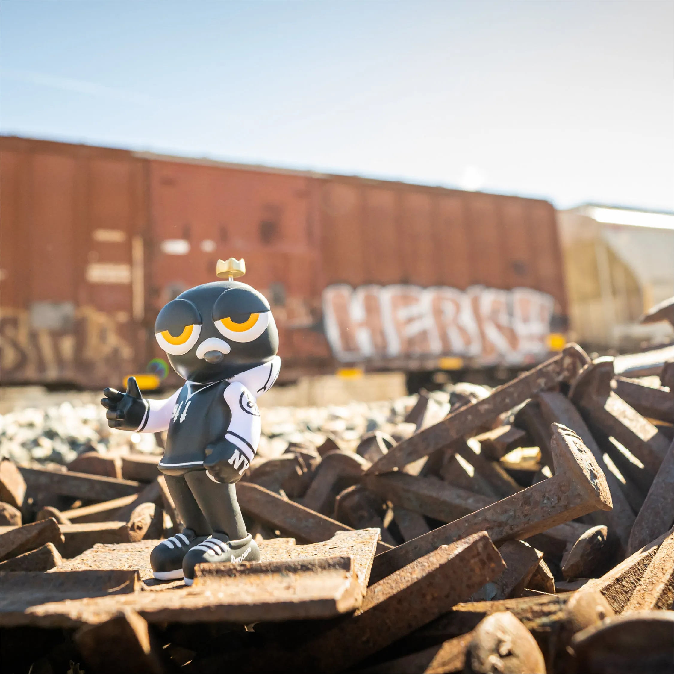 PJ the Pigeon TEQ: BROOKLYN BLACKOUT  edition by Zero Productivity x Quiccs x Martian Toys