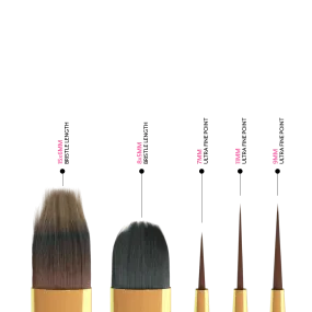 Professional Nail Art Brush Bundle