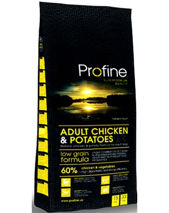 Profine Low Grain Chicken & Potato Dry Dog Food