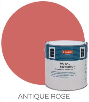 Protek Royal Exterior Wood Finish in Antique Rose