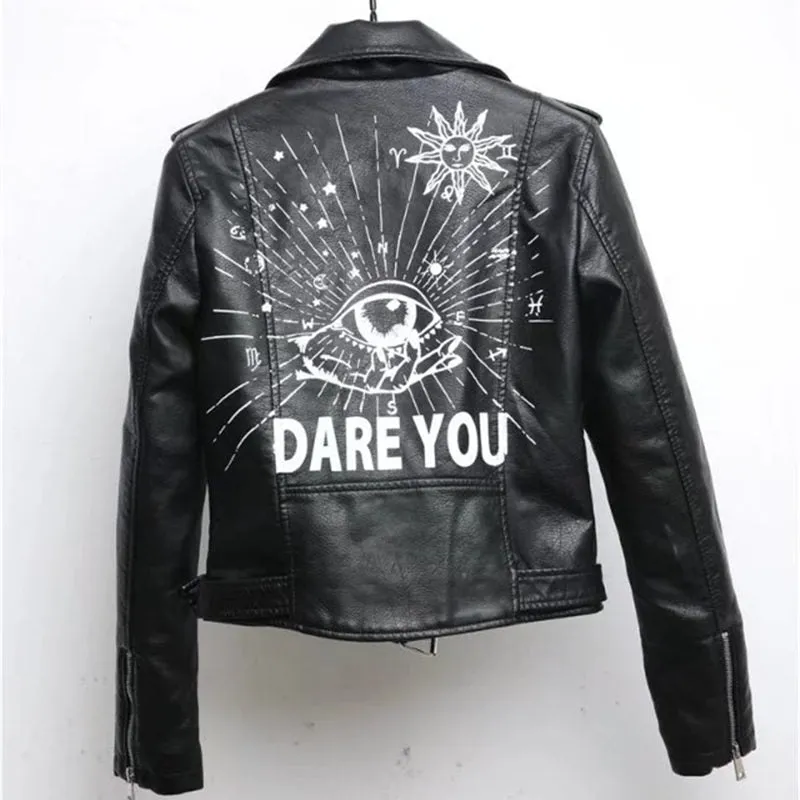 Punk Rock Struggle Studded Leather Jacket