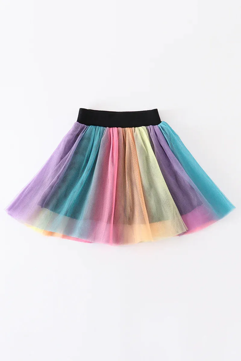 Rainbow Tutu Skirt