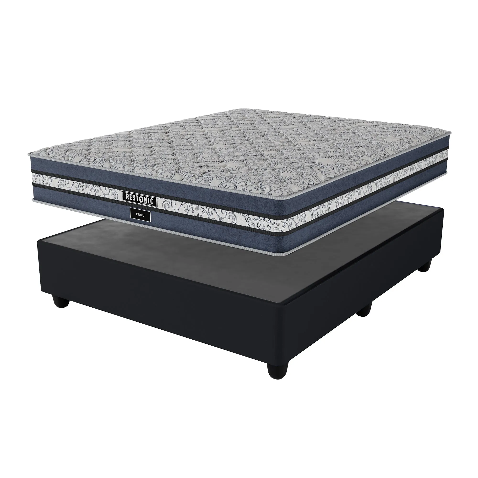 Restonic Peru Double Mattress With MJ Base