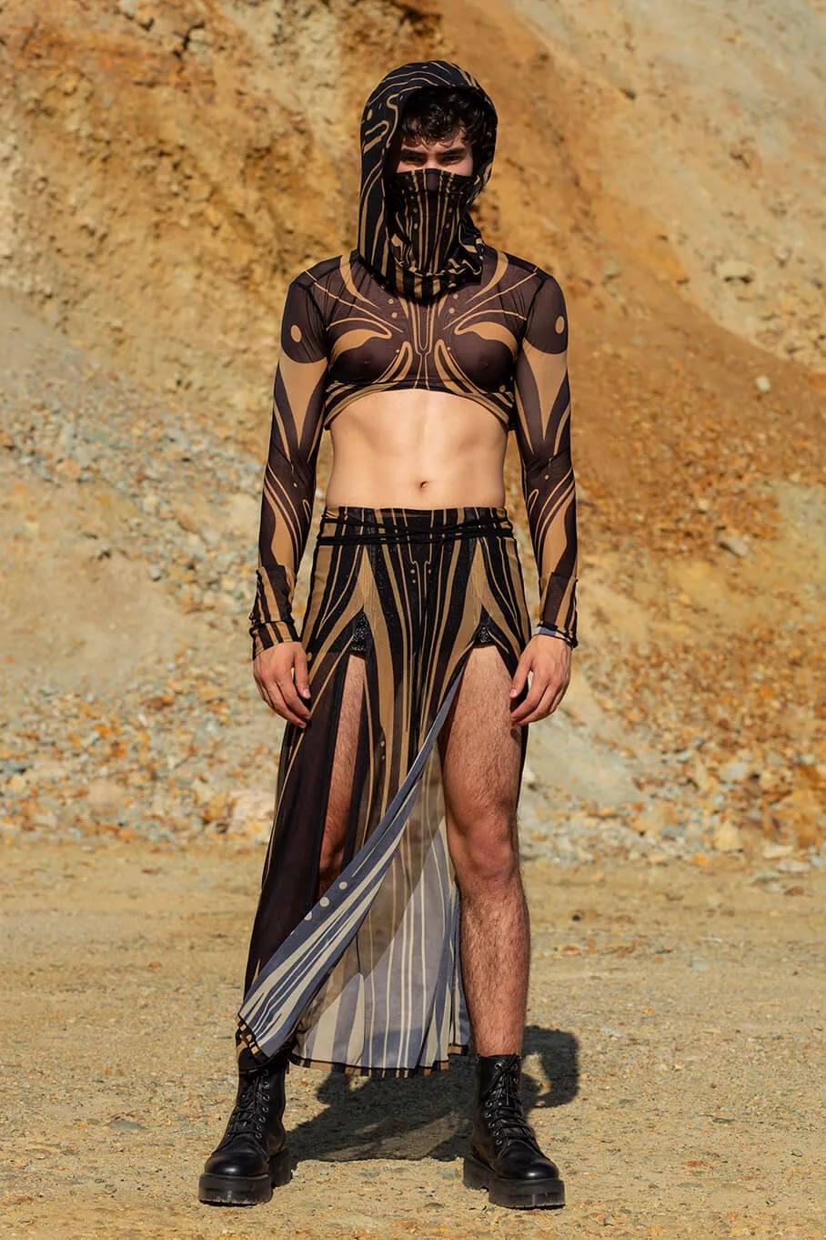 Sand Warrior Male Maxi Sarong