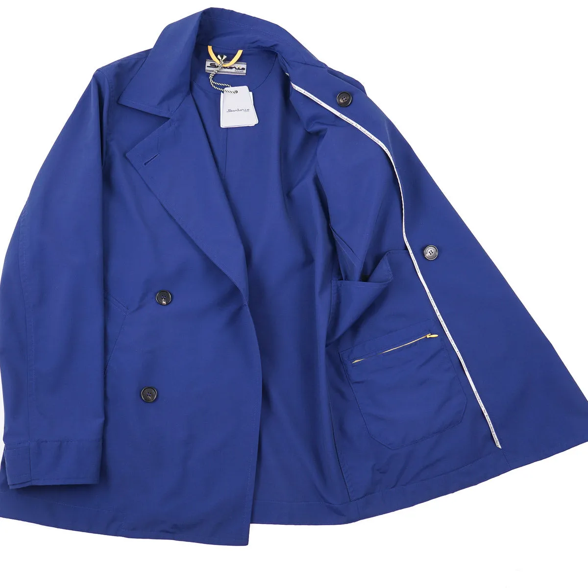 Sartorio Technical Wool-Nylon Peacoat