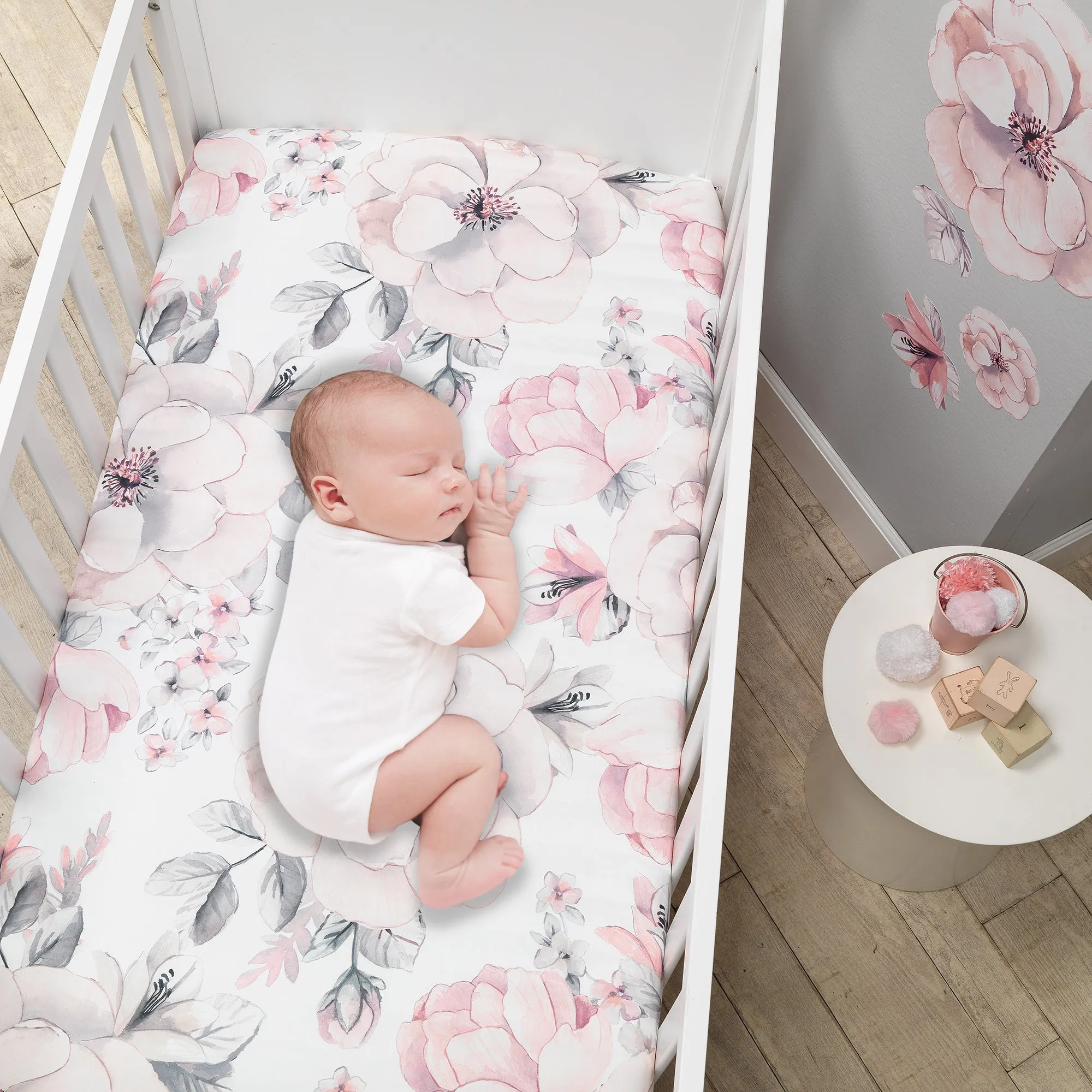 Signature Botanical Baby 4-Piece Crib Bedding Set