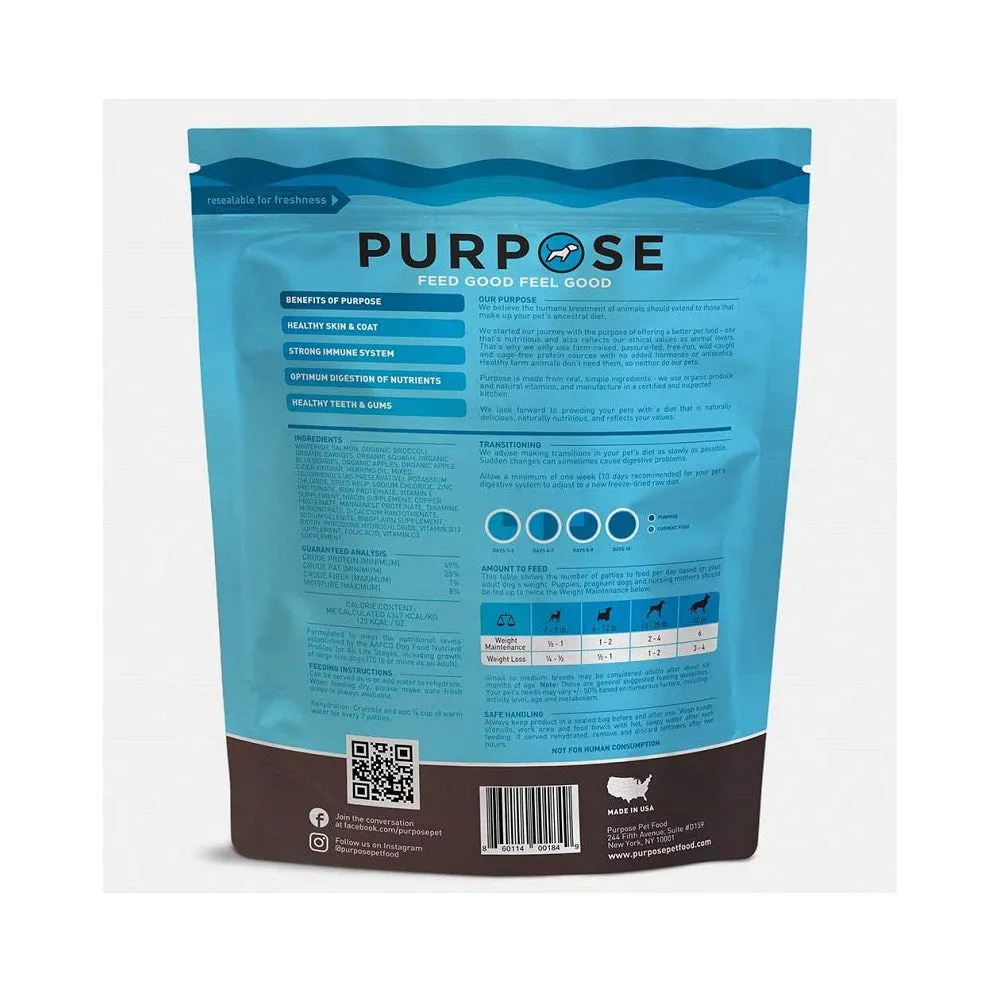 Single Protein Salmon & Veggie Freeze Dried Dog Food