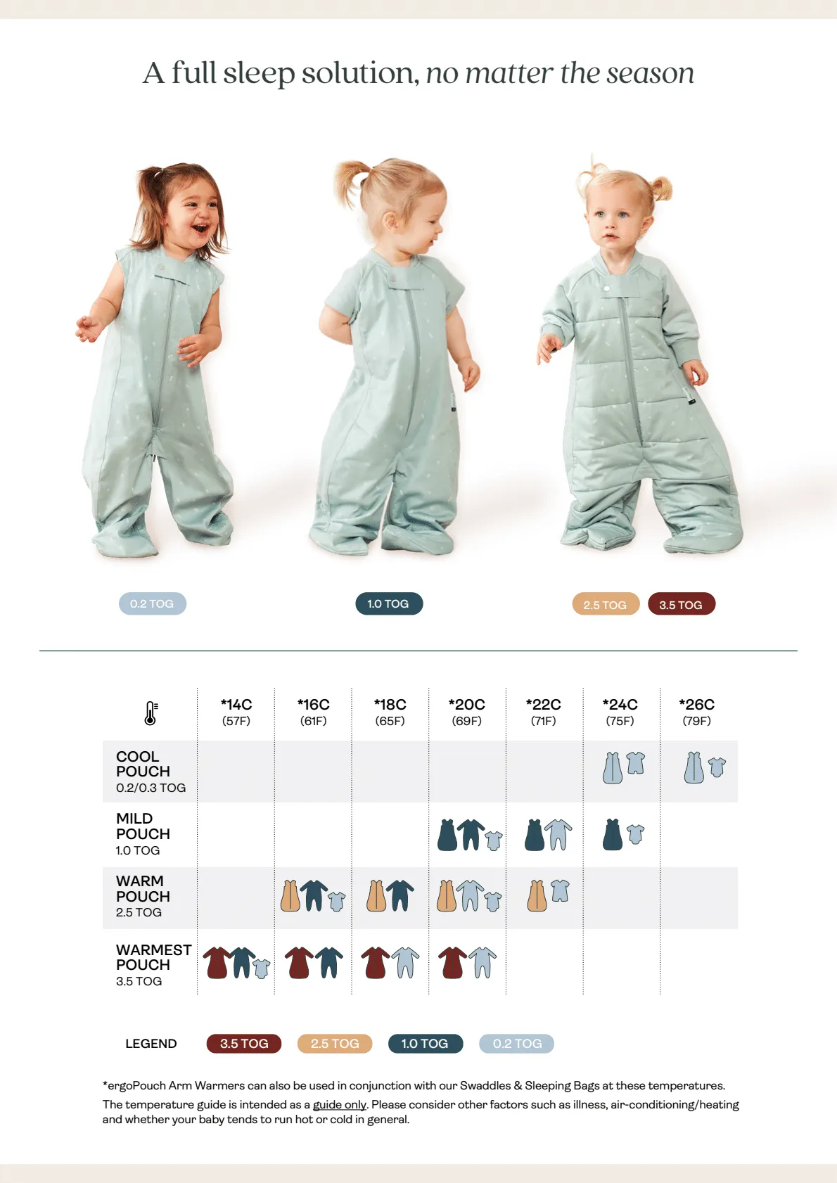 SLEEP SUIT BAG - 1.0 TOG