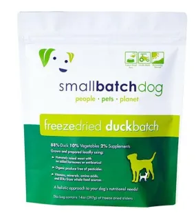 Small Batch Freeze Dried Duck Sliders Dog Food