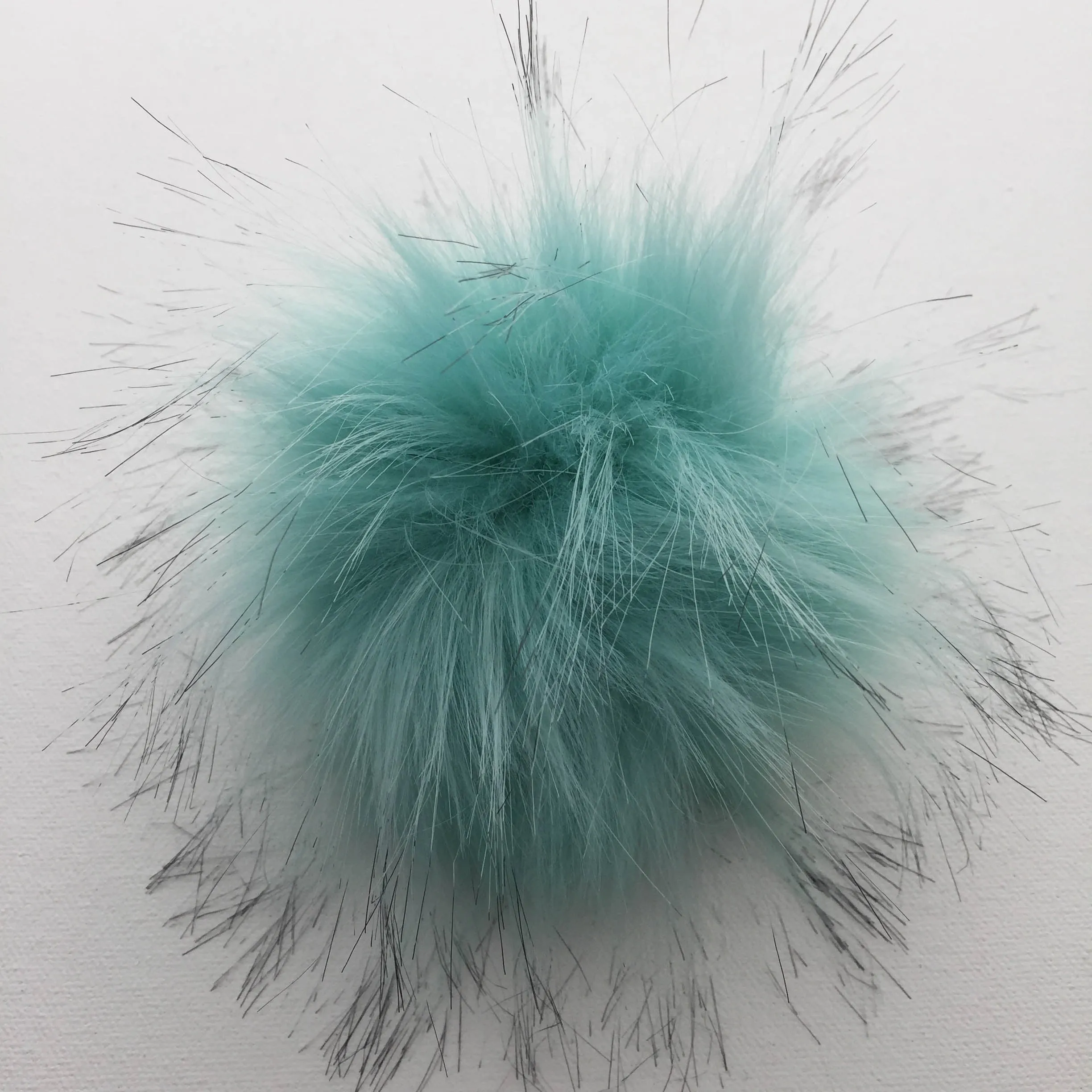 Snap-On Faux-Fur Pompom