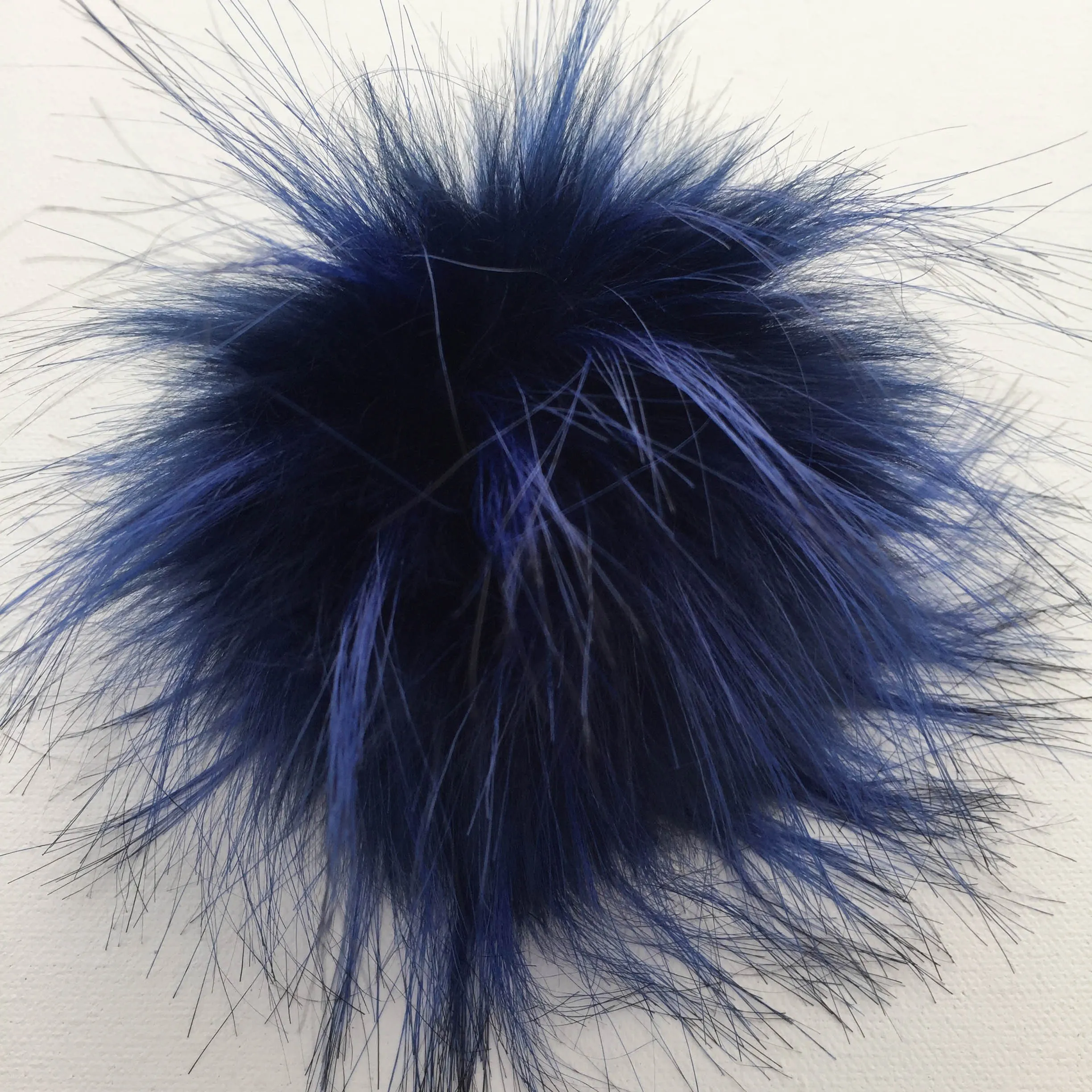 Snap-On Faux-Fur Pompom