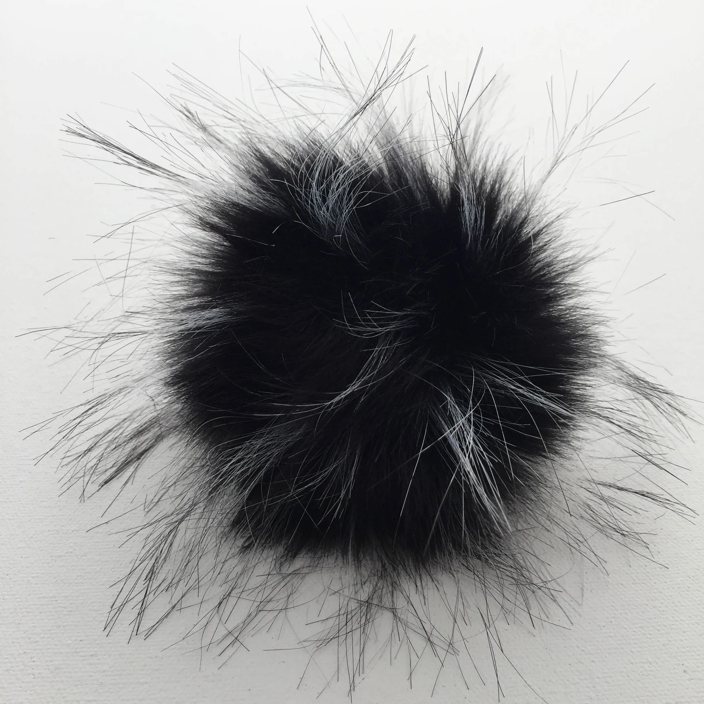 Snap-On Faux-Fur Pompom