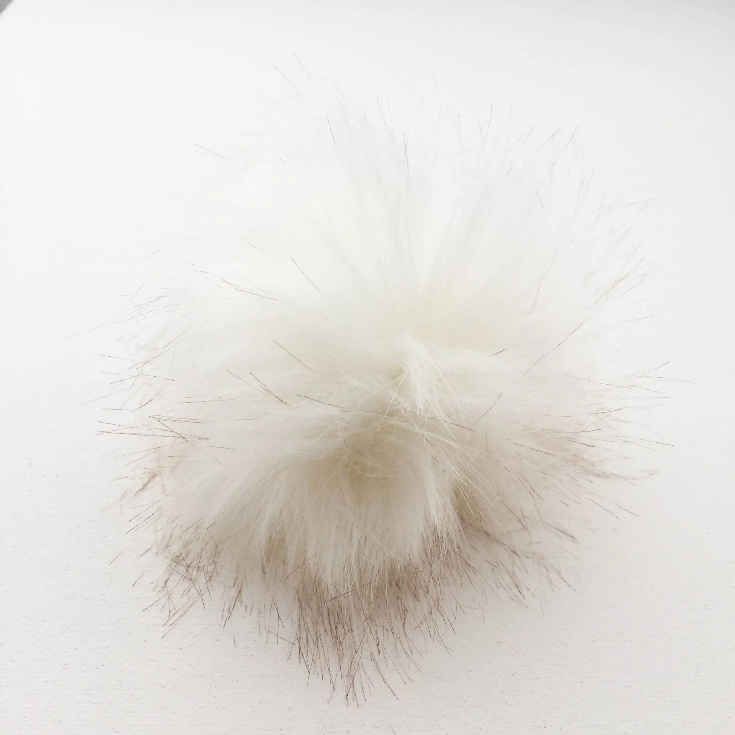 Snap-On Faux-Fur Pompom