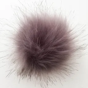 Snap-On Faux-Fur Pompom