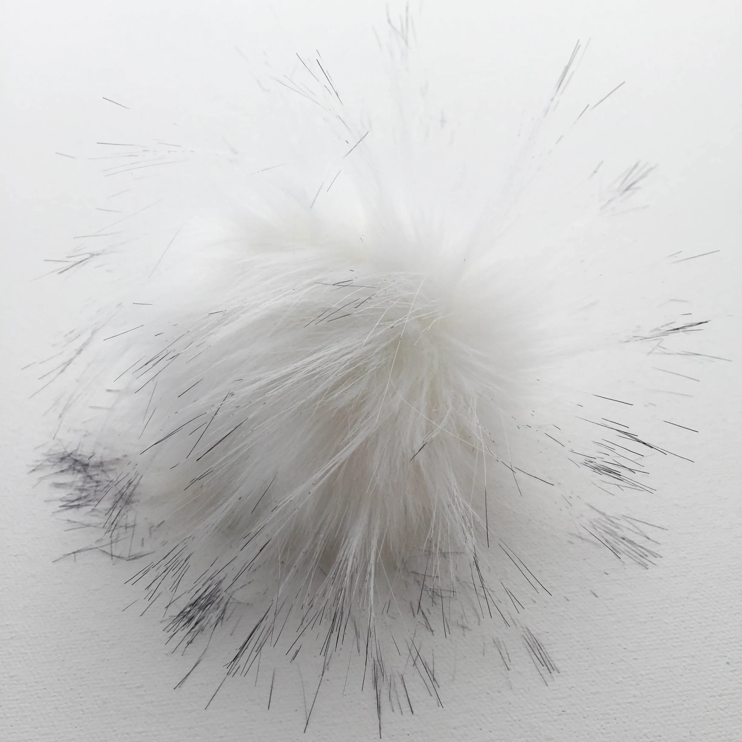 Snap-On Faux-Fur Pompom